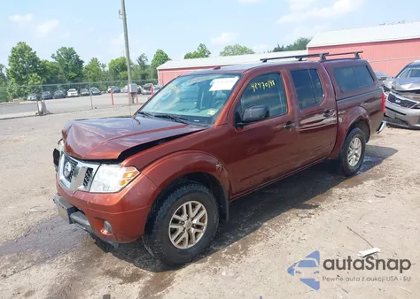 2016 Nissan Frontier Sv из США, поврежденный, VIN 1N6AD0EV7GN713792